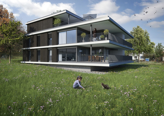 >Baustart Rössliacker Brugg