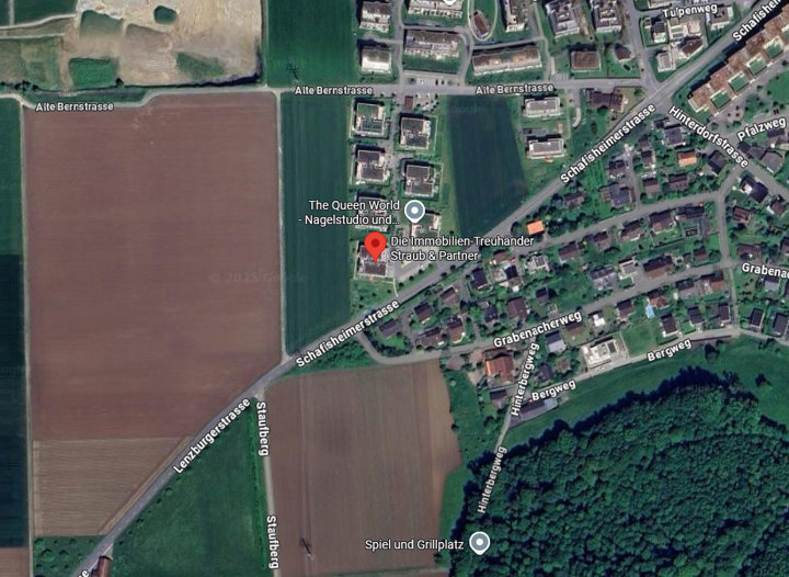 Screenshot Google Maps Staufen Schafisheim