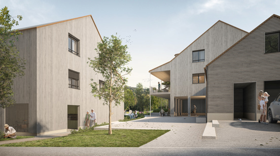 >Überbauung Breiti Thalheim